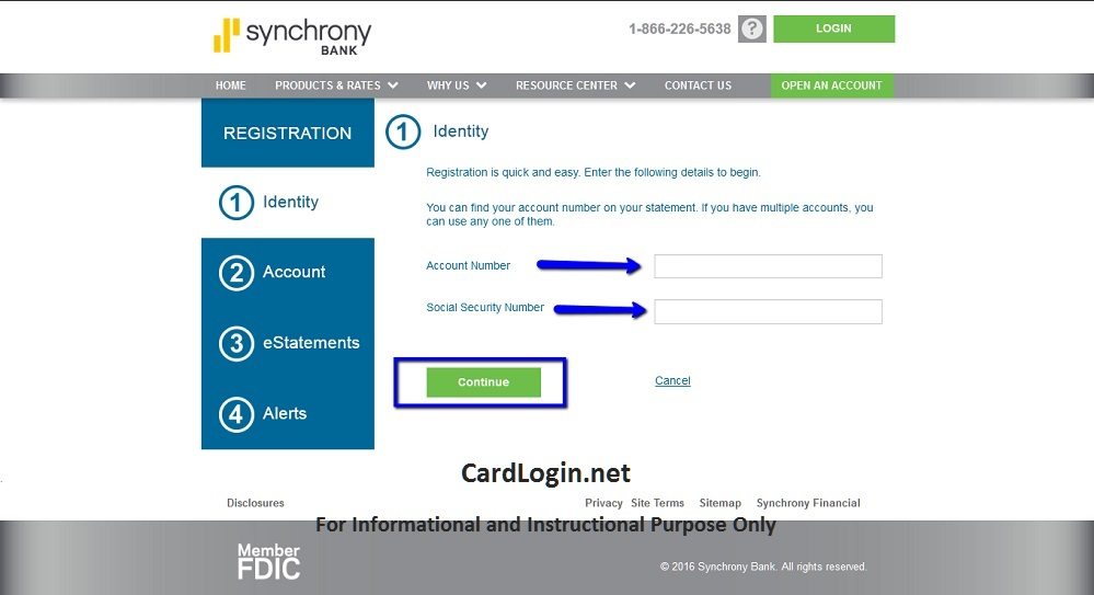 Ashley_Advantage_Online_Banking_Registration_Menu