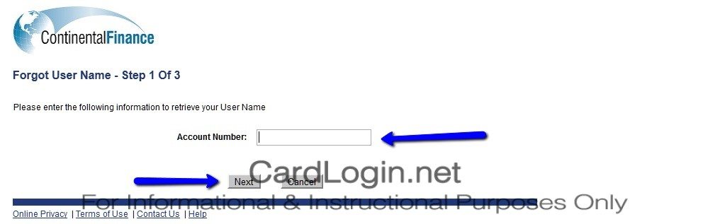 Continental Finance Reflex MasterCard® | How to Login | How to Apply | Guide