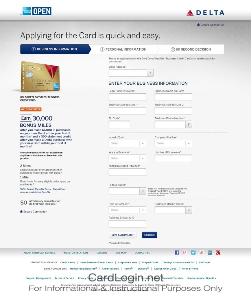 How To Apply For American Express Gold Delta SkyMiles Business Credit Card